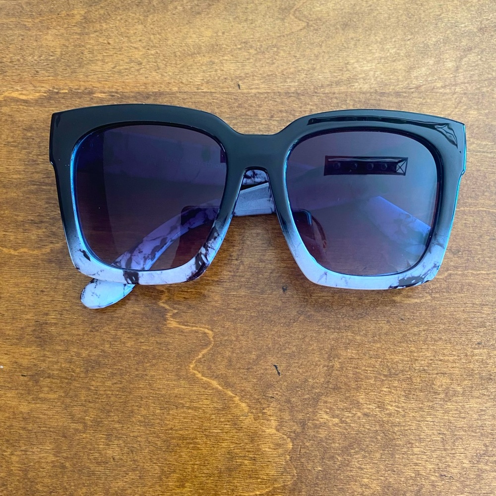 Black and white sunglasses